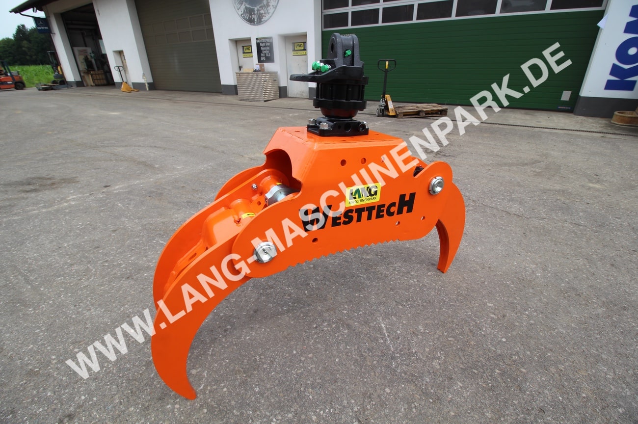 Holzgreifer & Rückezange Westtech 3 - Fingergreifer Woodgripper - 1270 mm