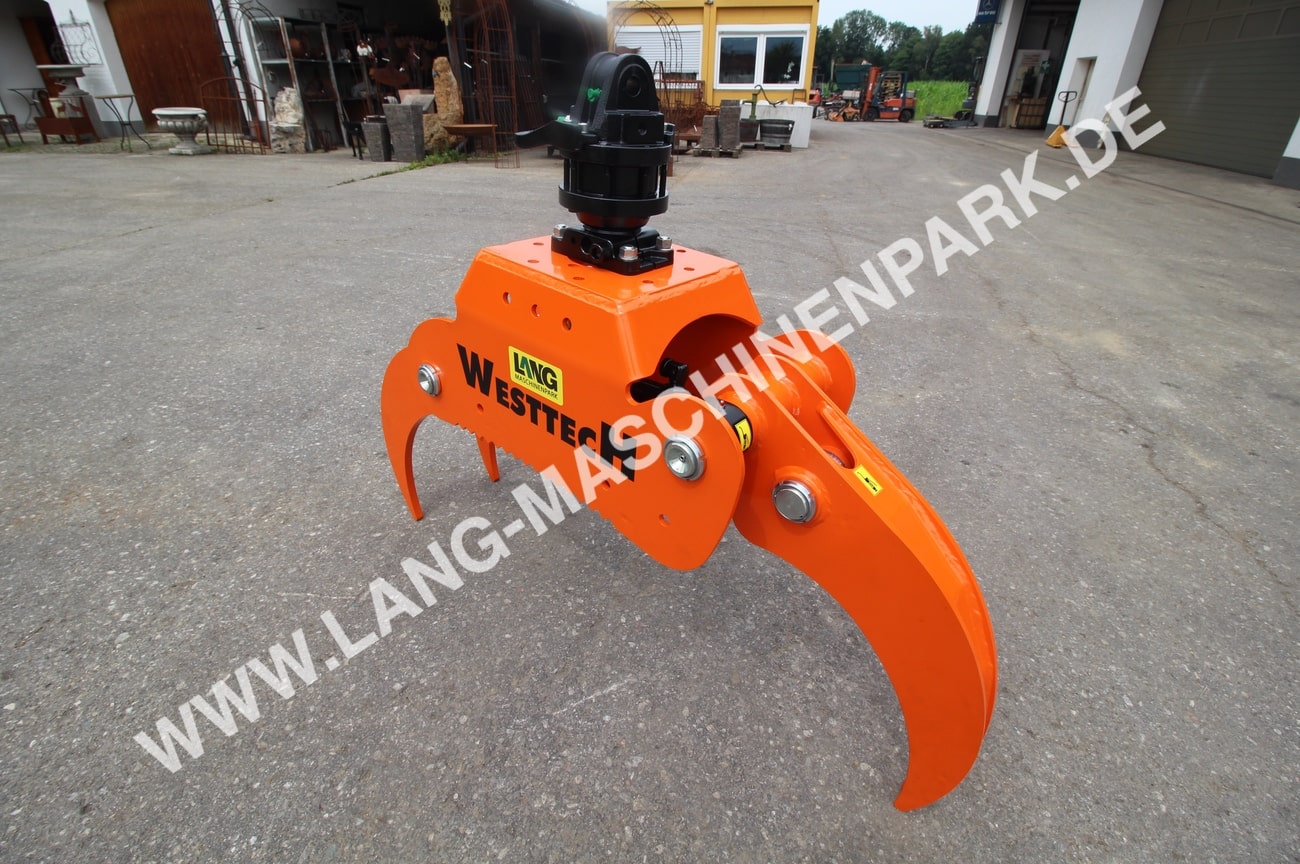 Holzgreifer & Rückezange Westtech 3 Fingergreifer Woodgripper - 1270 mm