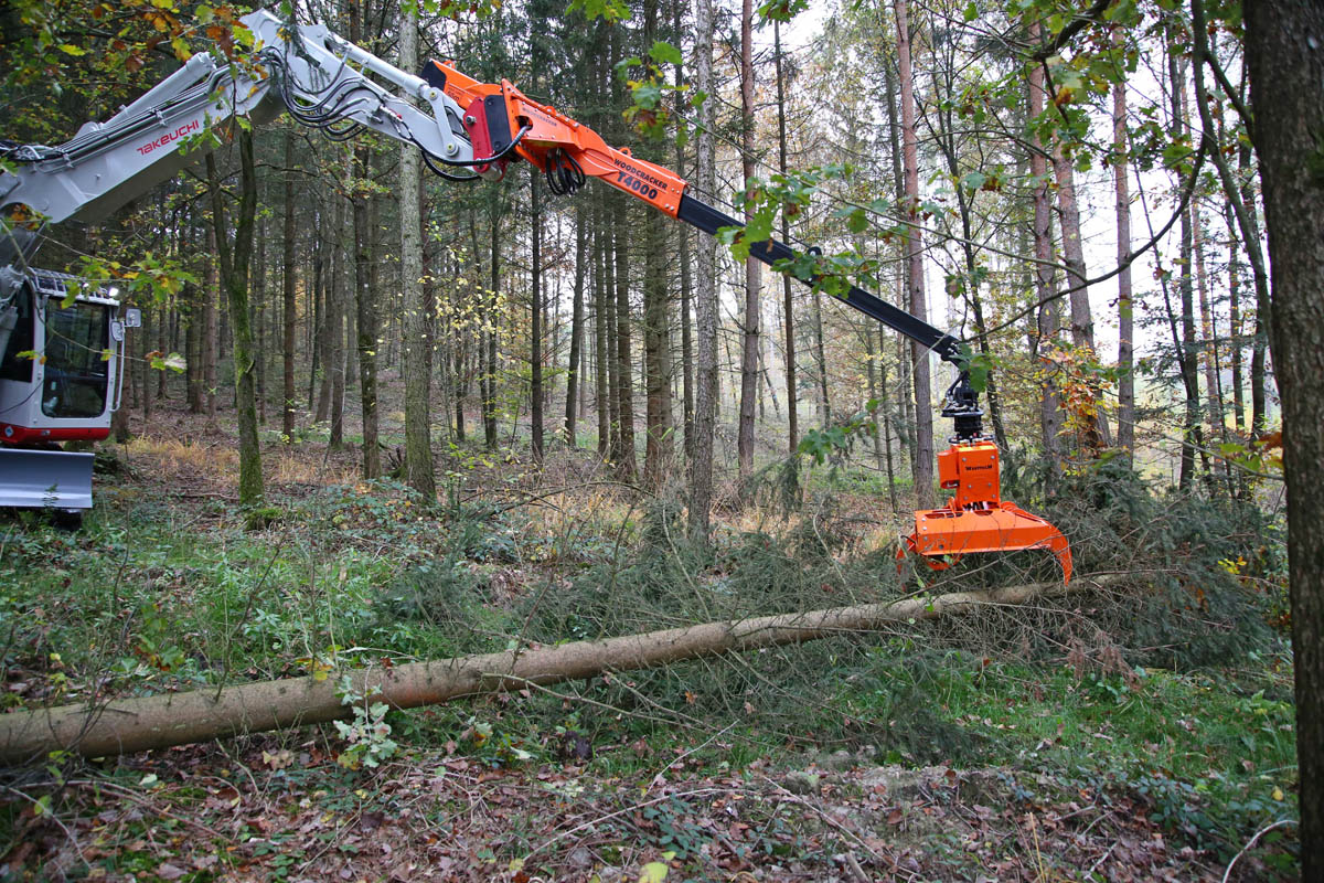 Fällgreifer Westtech T4000 Telestiel