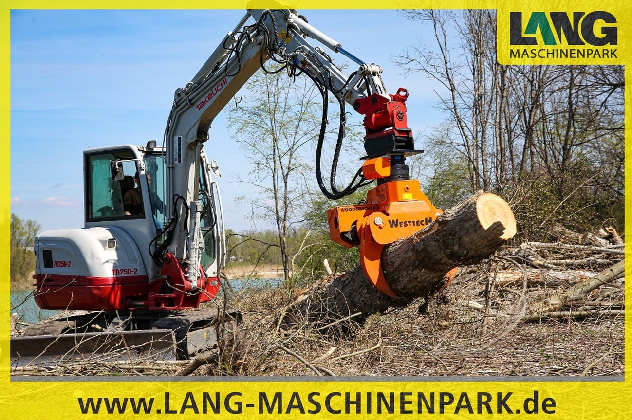 Fällgreifer Westtech Woodgripper 1270 mit Säge
