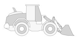 Rad- und Teleskoplader
