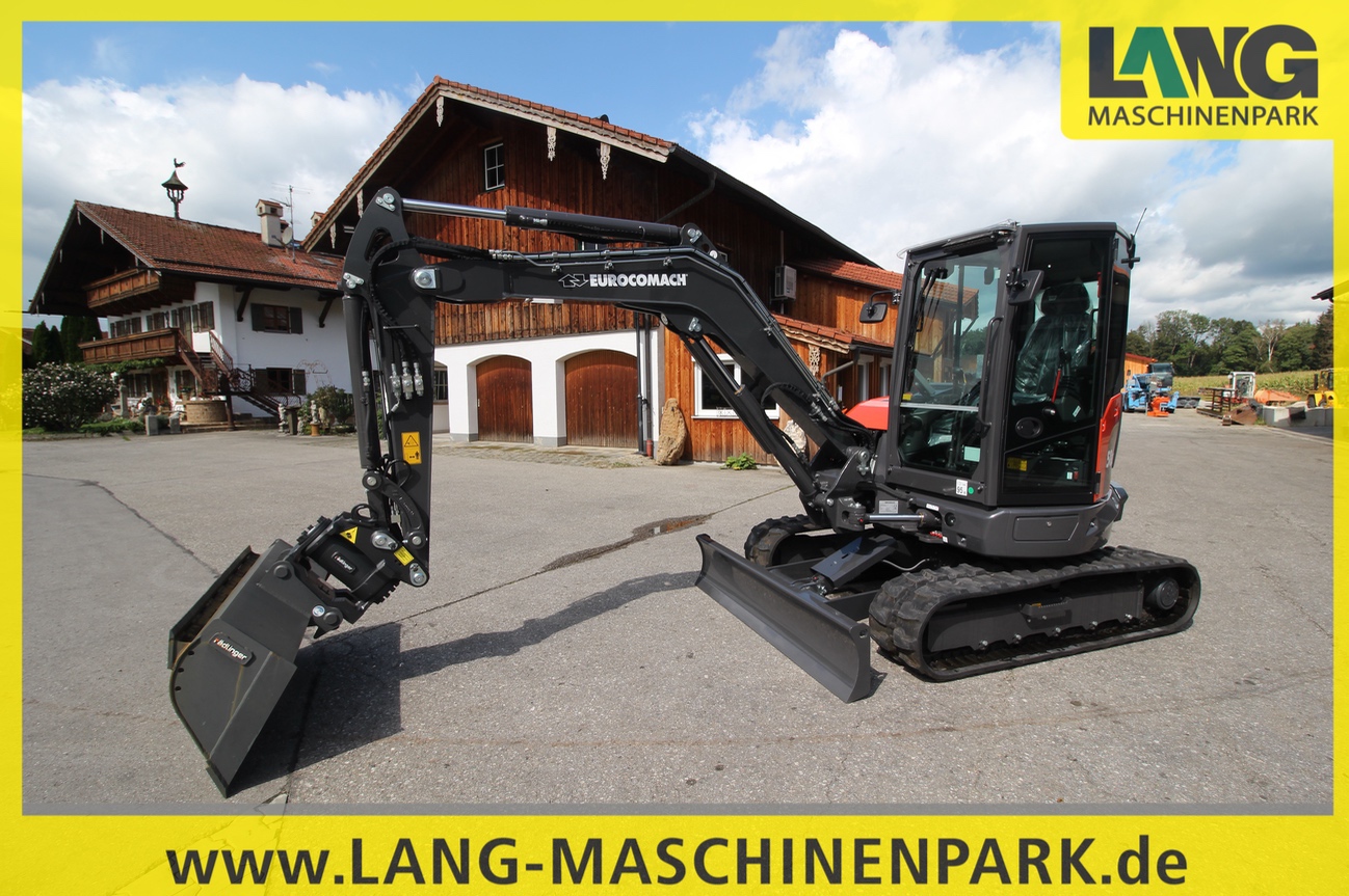 Bagger und Minibagger - Eurocomach 58 ZT inkl. Powertilt & Löffelset