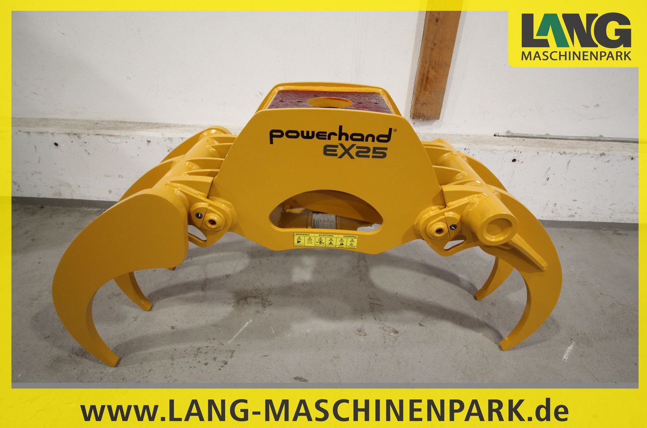 Holzgreifer & Rückezange POWERHAND EX 25 - 5 Fingergreifer