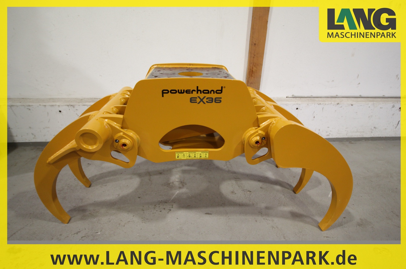 Holzgreifer & Rückezange POWERHAND EX 36 - 5 Fingergreifer