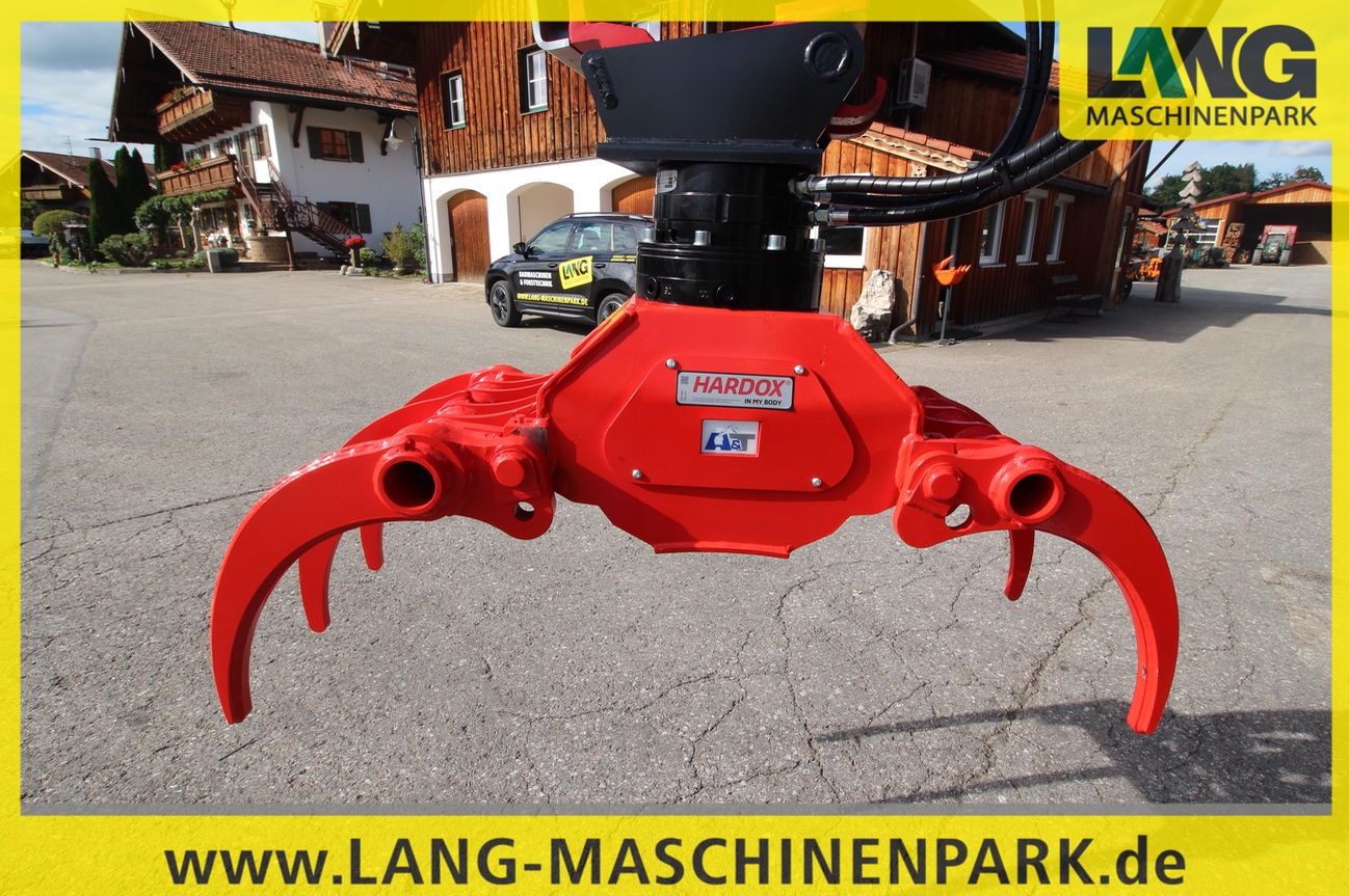 Holzgreifer & Rückezange A&T Anbaugeräte ATEHZ 1400 mm 5 Fingergreifer