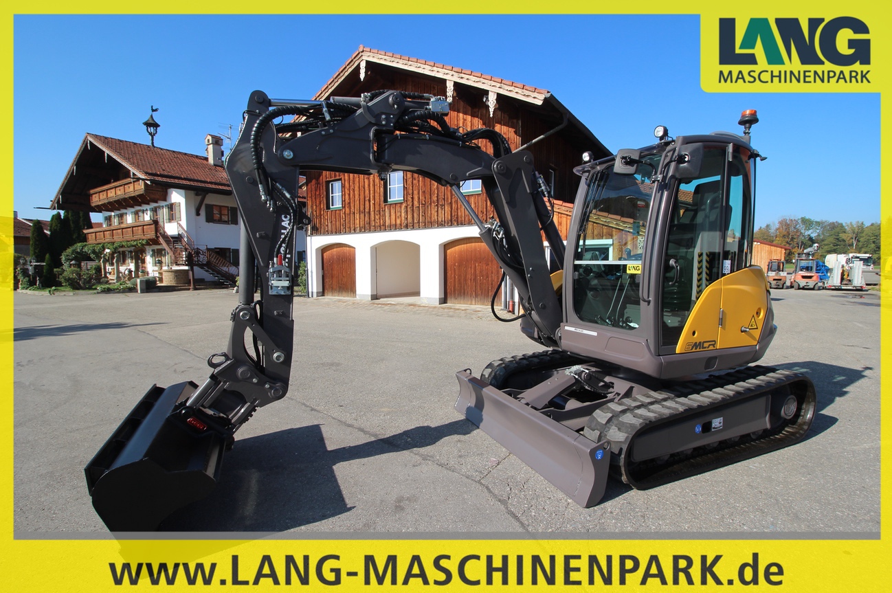 Bagger und Minibagger Mecalac 6 MCR inkl. Powertilt